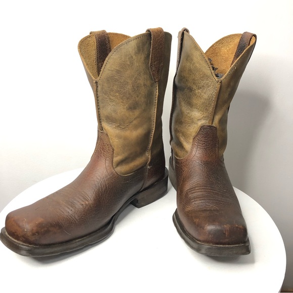 Ariat Rambler Bomber Western Leather Work Cowboy 10002317 Boots SZ 10.5EEE R1 - Picture 1 of 13